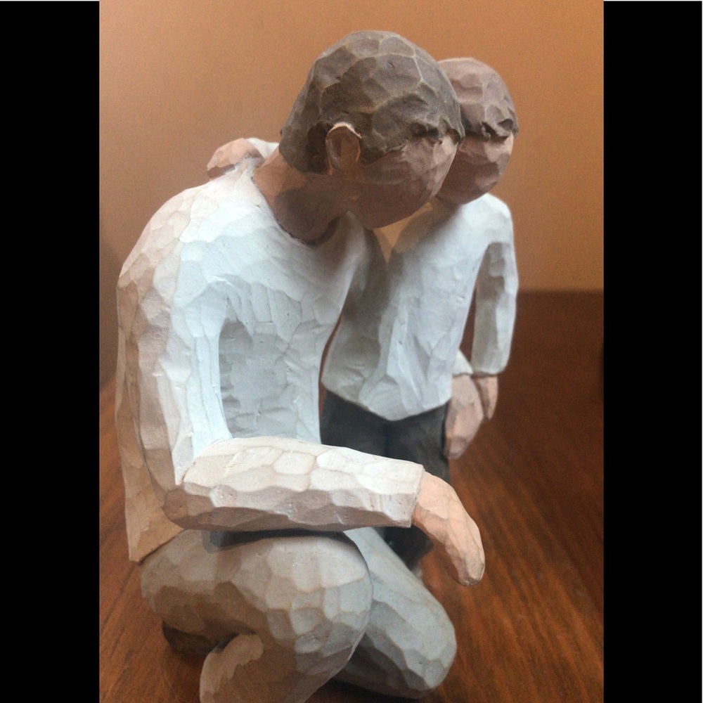 Willow Tree - Dad and son.